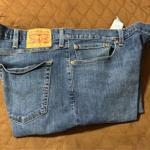 Levi's 502 Tapered Relaxed Fit Men's Jeans in Classic Blue 44x32